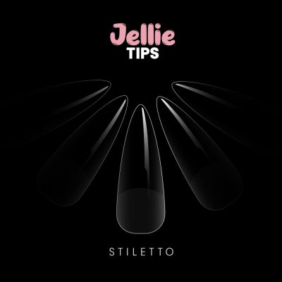 Halo Jellie Nail Tips Stiletto (Pack of 50)