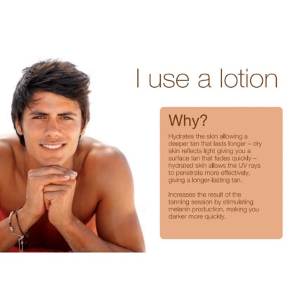 'I Use a Lotion Why' Poster