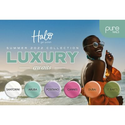 Halo LED/UV Gel Polish Luxury Awaits Collection Deal (6x8ml)