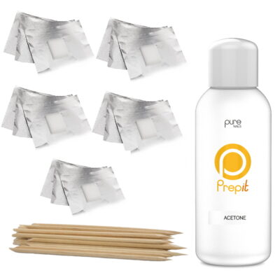Nail Polish Soak-off Bundle Kit