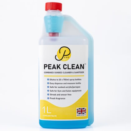 Peak Clean Sunbed Cleaner & Sanitiser