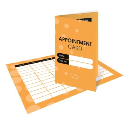 Premium Appointment Cards (Pack of 50)