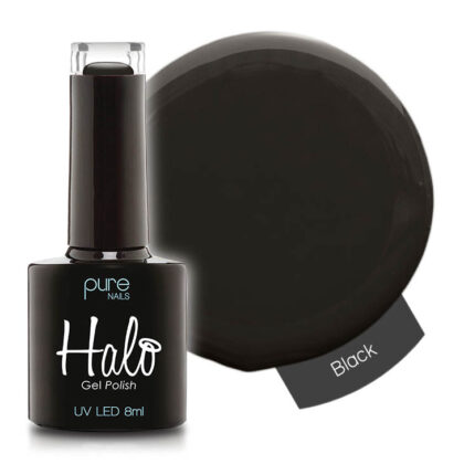 Halo Gel Polish (Black) 8ml