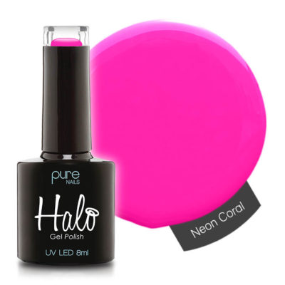 Halo Gel Polish (Neon Coral) 8ml