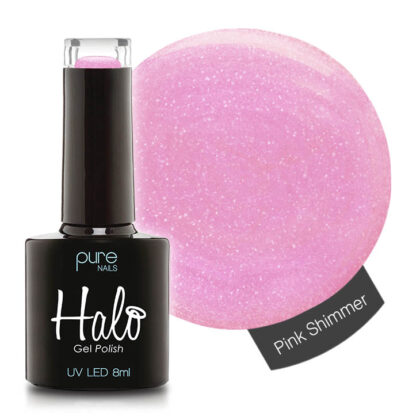 Halo Gel Polish (Pink Shimmer) 8ml