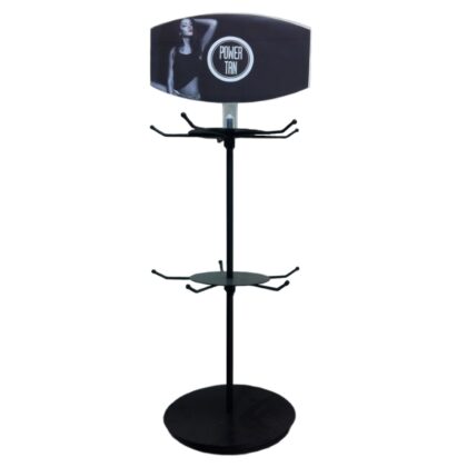 Power Tan Rotating Sachet Display - EMPTY