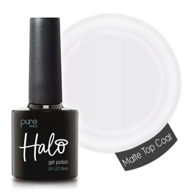 Halo Gel Polish (Top Coat Matte Non Wipe) 8ml
