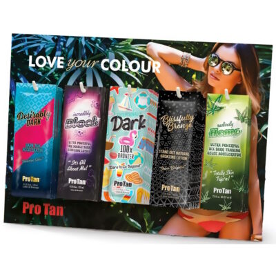 Pro Tan Saturnia Sachet Counter Display Deal 2025