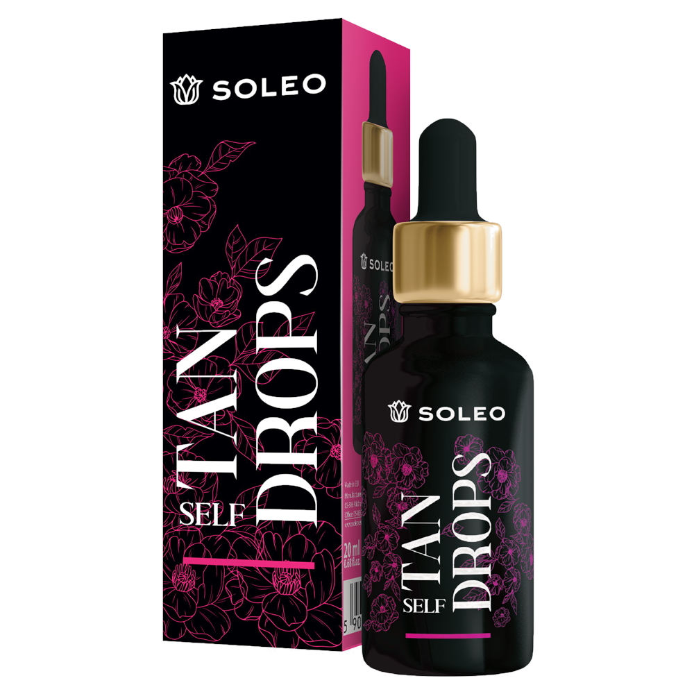 Soleo Self Tan Drops (for Face Creams) 20ml Peak Tanning and Beauty