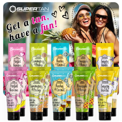 SuperTan Sensation Package Display Deal