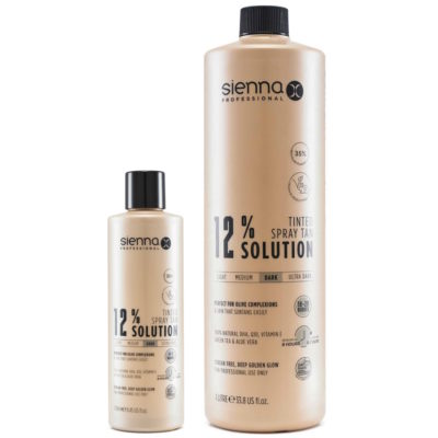 Sienna X 12% Tinted Spray Tan Solution
