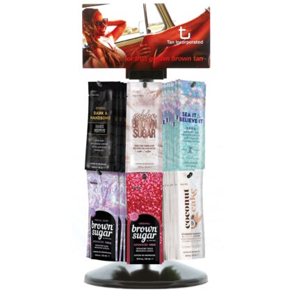 Tan Inc Rotating Sachet Display Deal 2026