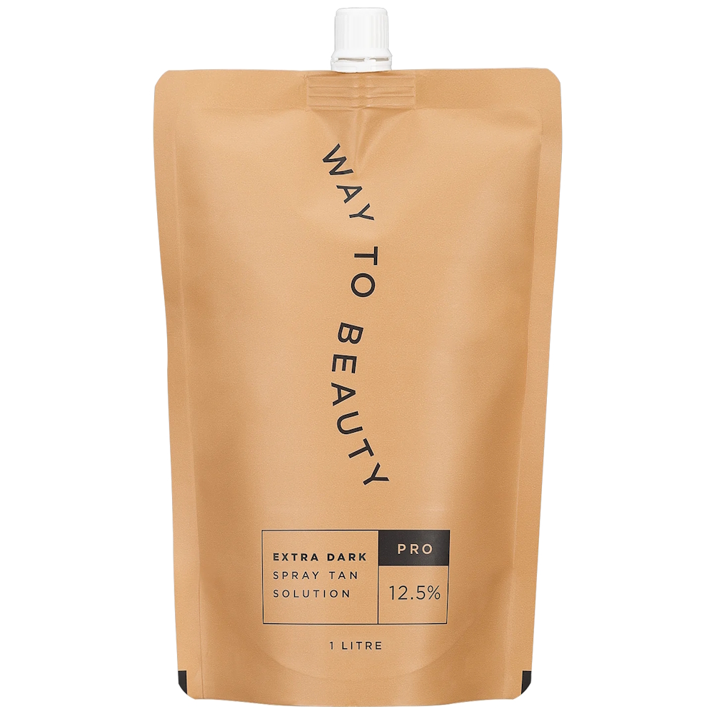 Way to Beauty EXTRA DARK (12.5 DHA) Spray Tanning Solution Peak