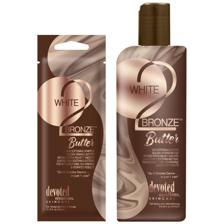 Devoted Creations White 2 Bronze Butter Peak Tanning and Beauty